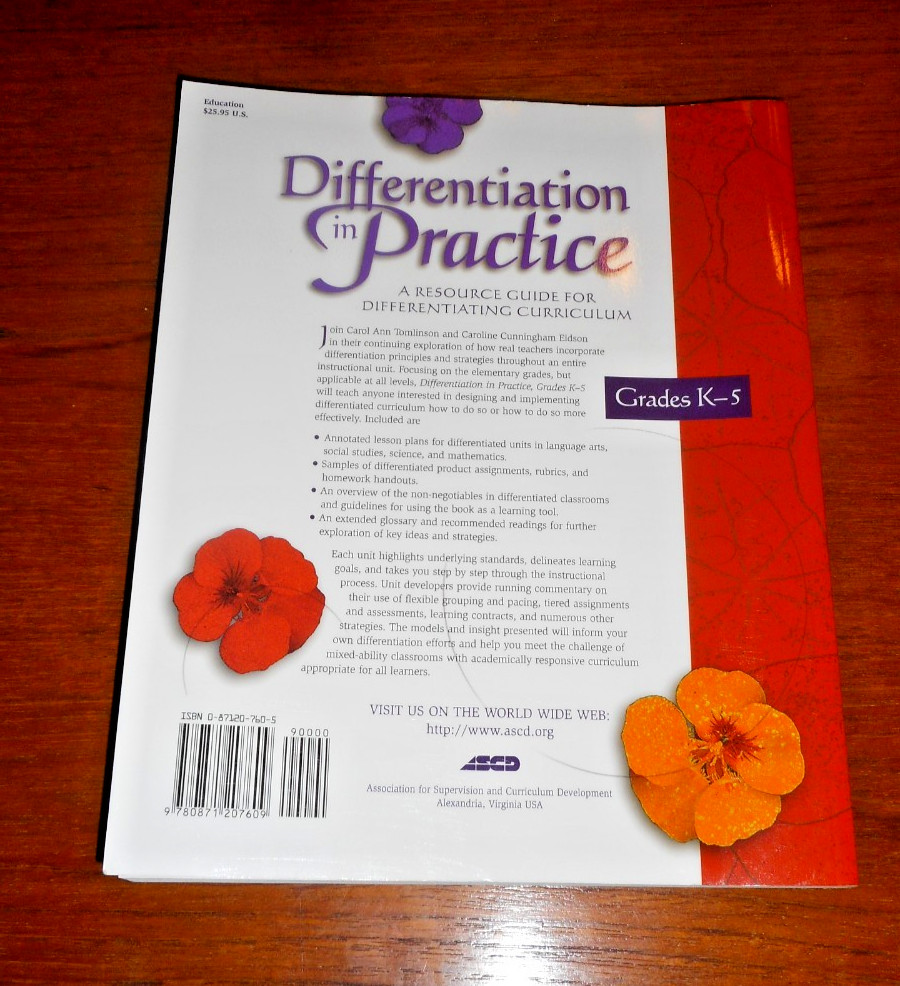 Differentiation in Practice: A Resource Guide for Differentiating Curriculum PB