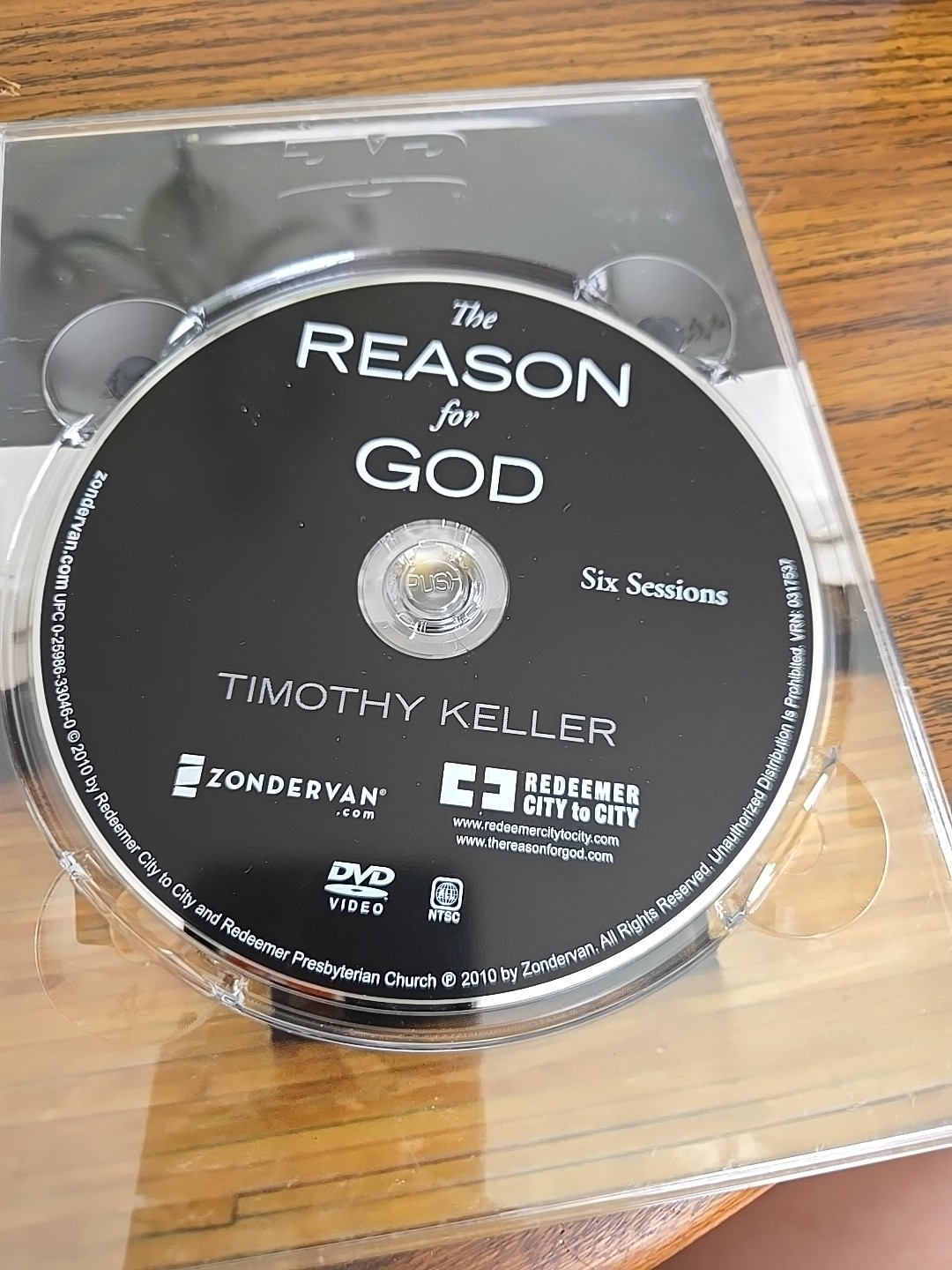 The Reason for God: Conversations on Faith and Life Timothy J. Keller dvd Used