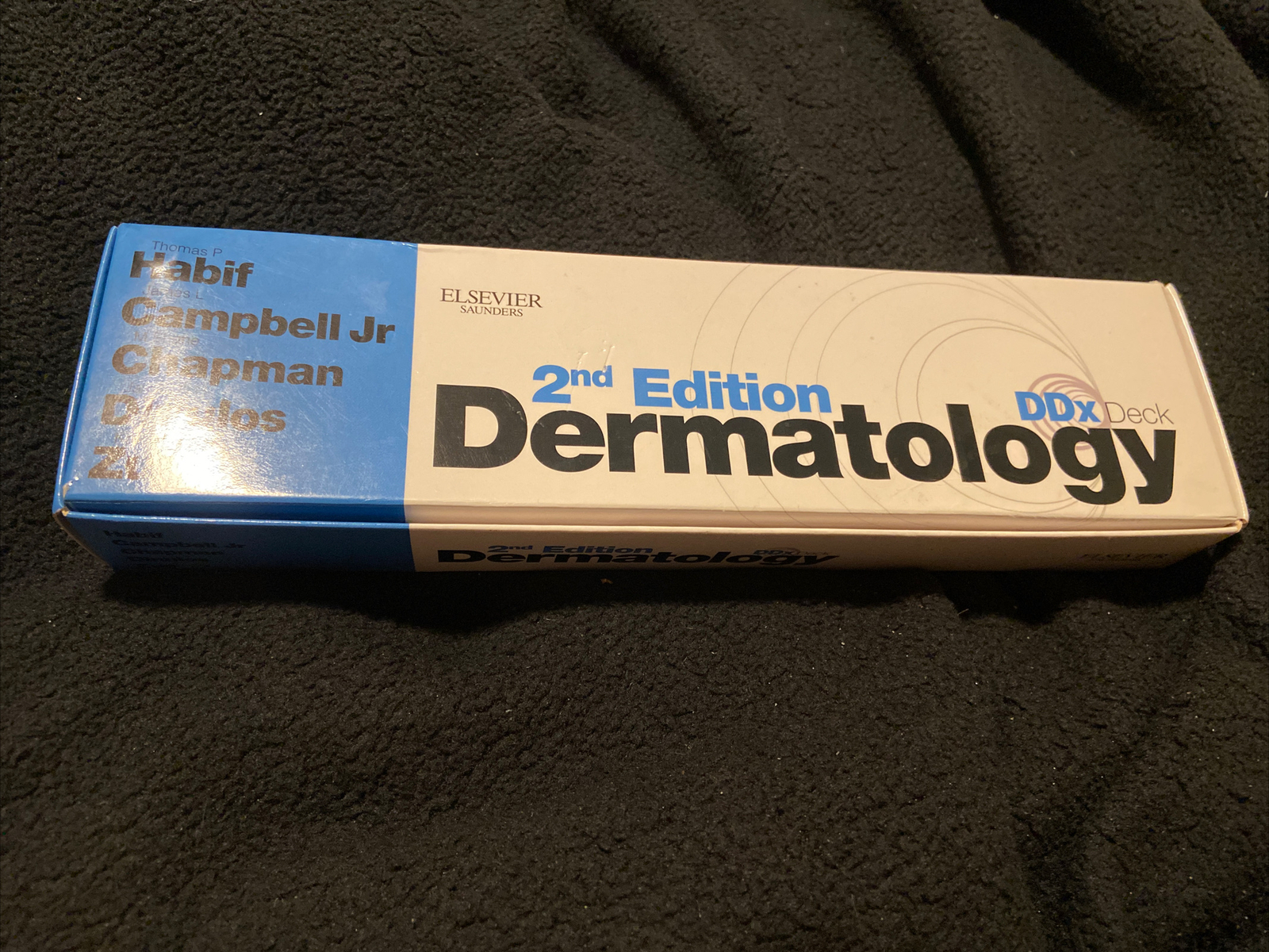 Dermatology DDX Deck by Habif, Campbell, Chapman, Dinulous, Zug In Original Box!