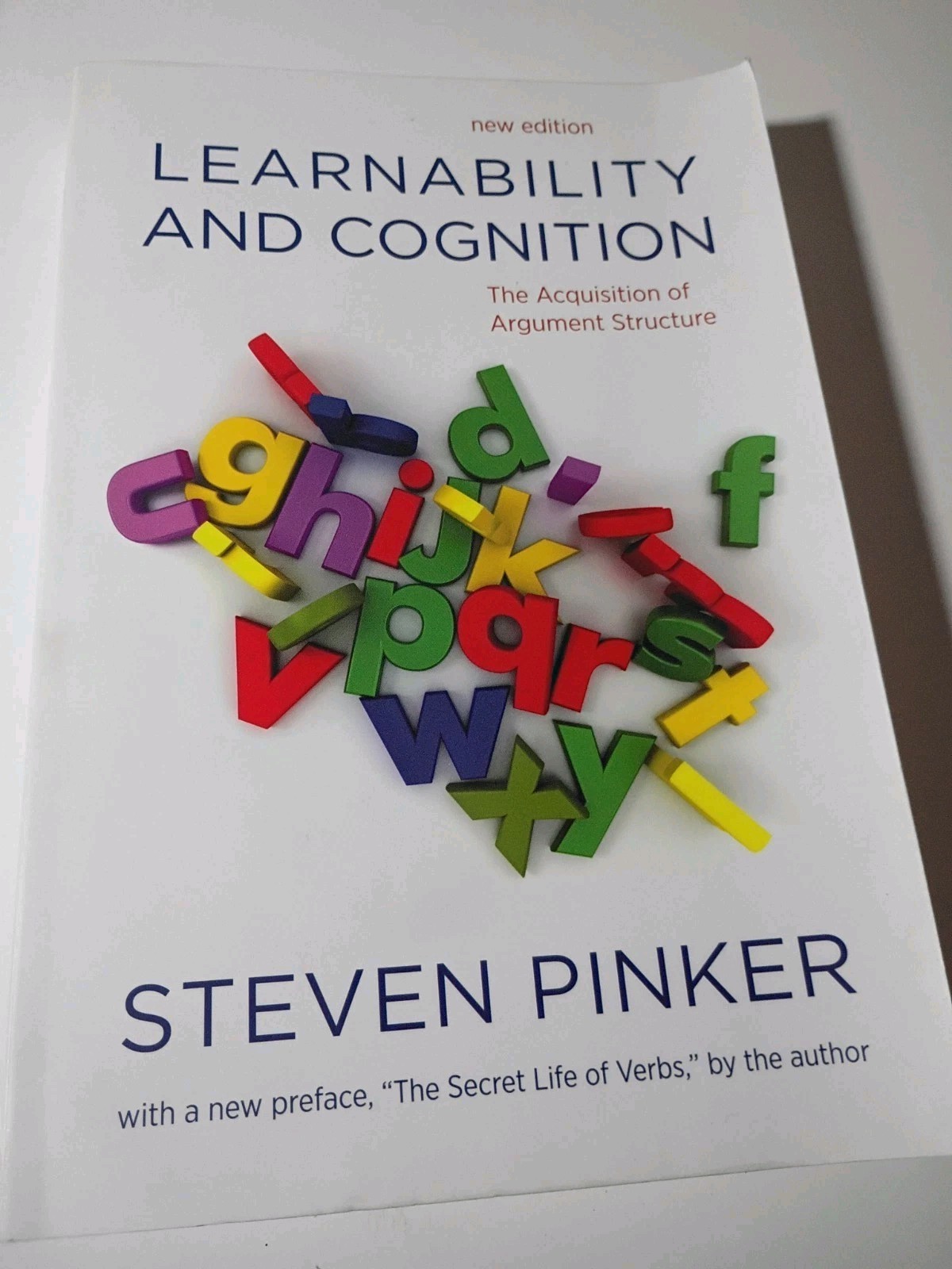 Learnability and Cognition, New Edition: The Acquisition of Argument Structure