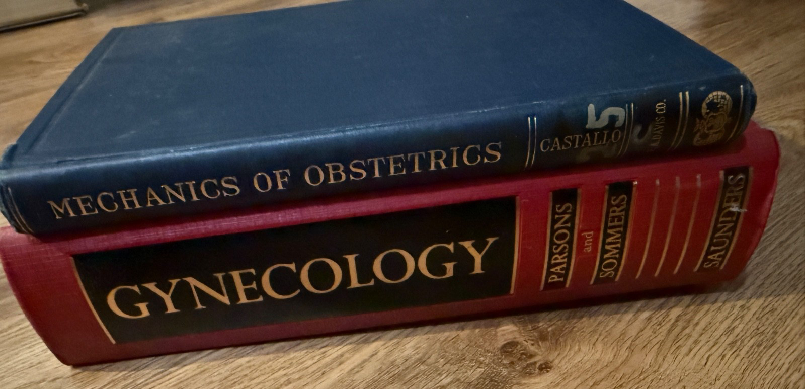 📚 Vintage Medical Textbook Lot of 2 – Obstetrics & Gynecology 1948 & 1962 HC