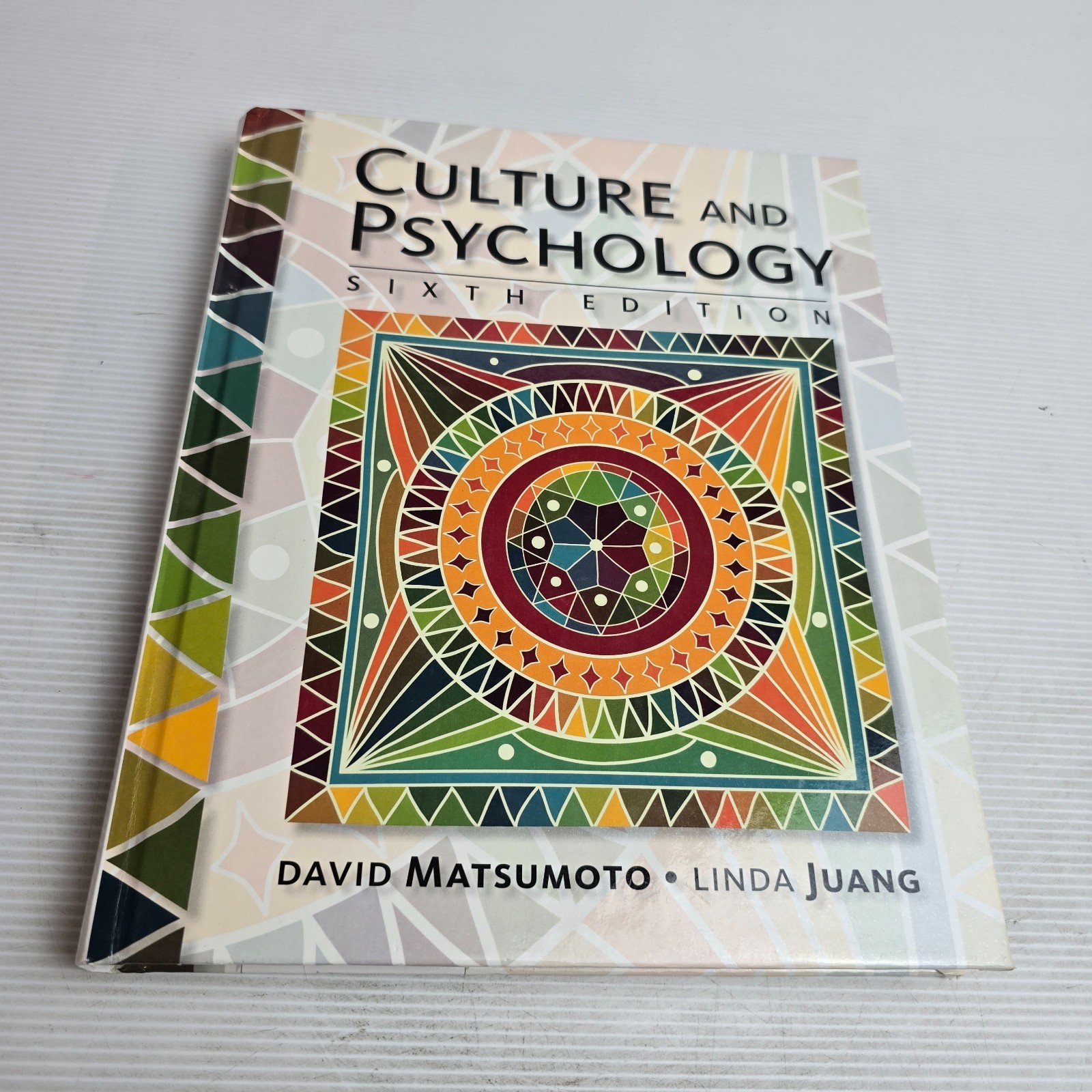 Culture and Psychology by David Matsumoto and Linda Juang (2016, Hardcover)