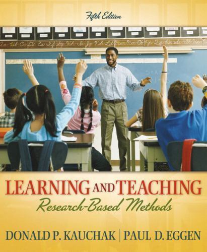 Learning And Teaching: Research-based Methods