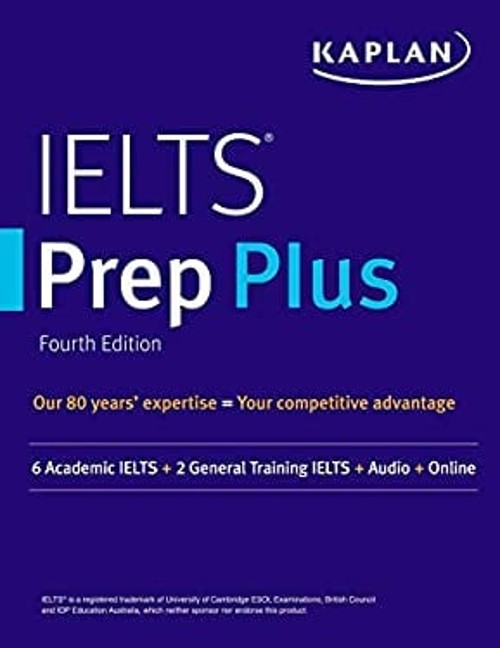 IELTS Prep Plus : 6 Academic IELTS + 2 General IELTS + Audio + On