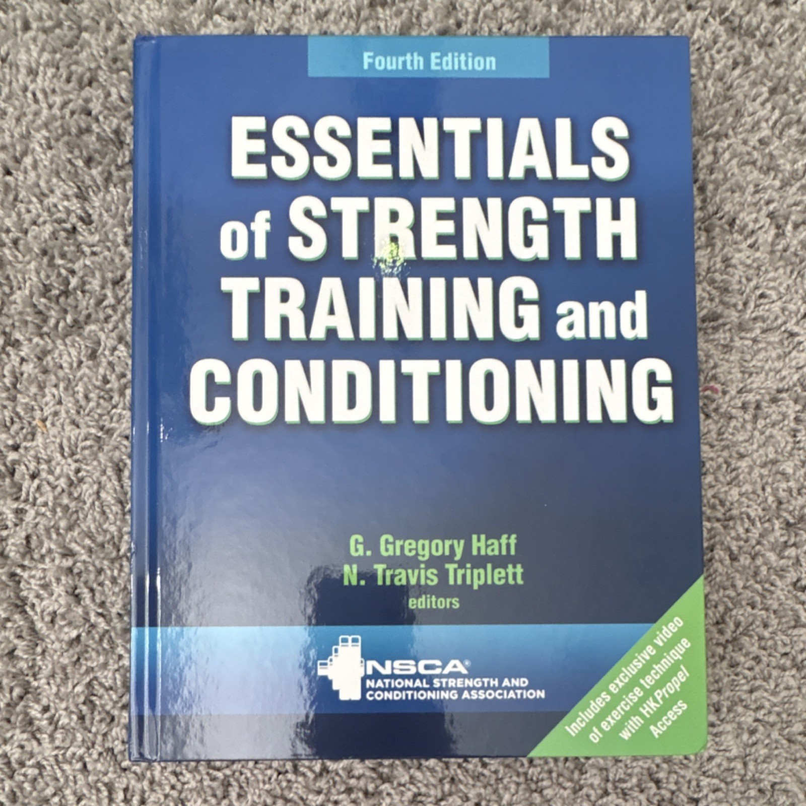 Human Kinetics Essentials of Strength Training Fourth Edition Haff Triplett