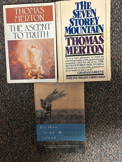 The Seven Storey Mountain + The Ascent to truth+ No man is an island by Merton