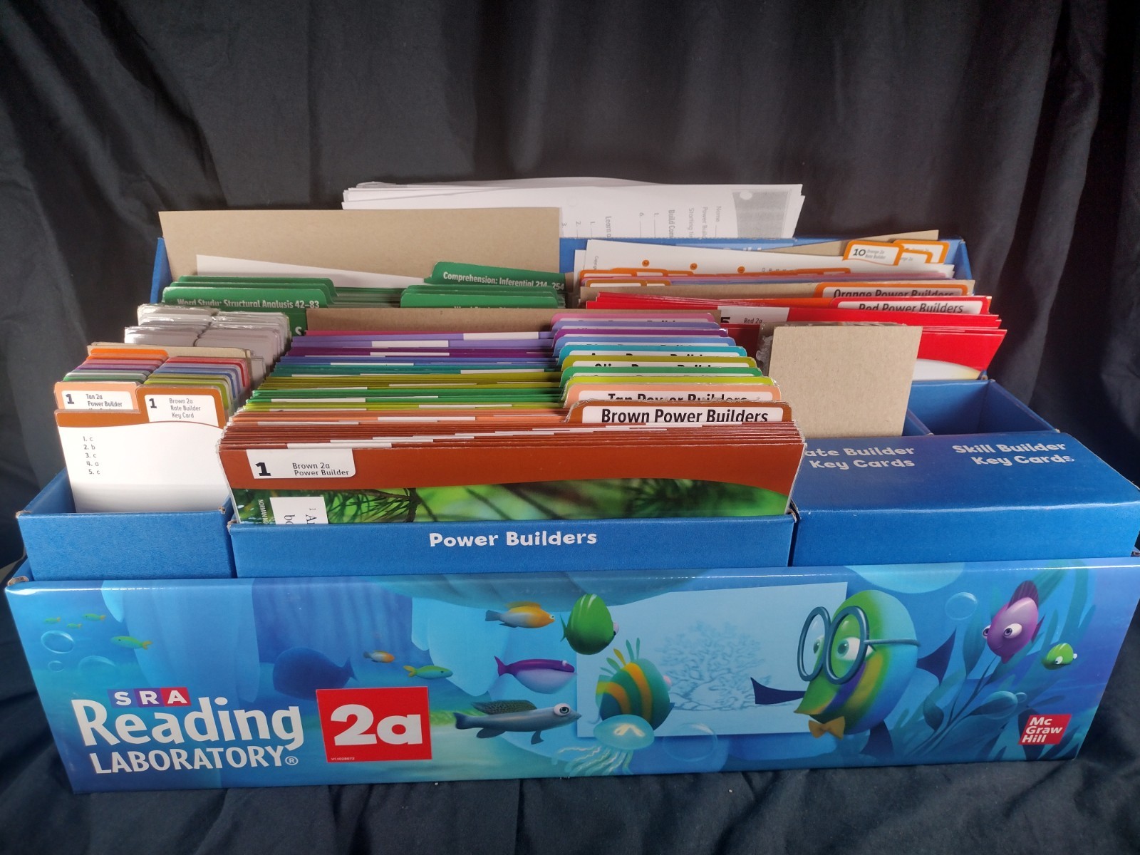 SRA Reading Laboratory 2a Kit (2020) (READING LABS) by McGraw Hill *READ DESC.*