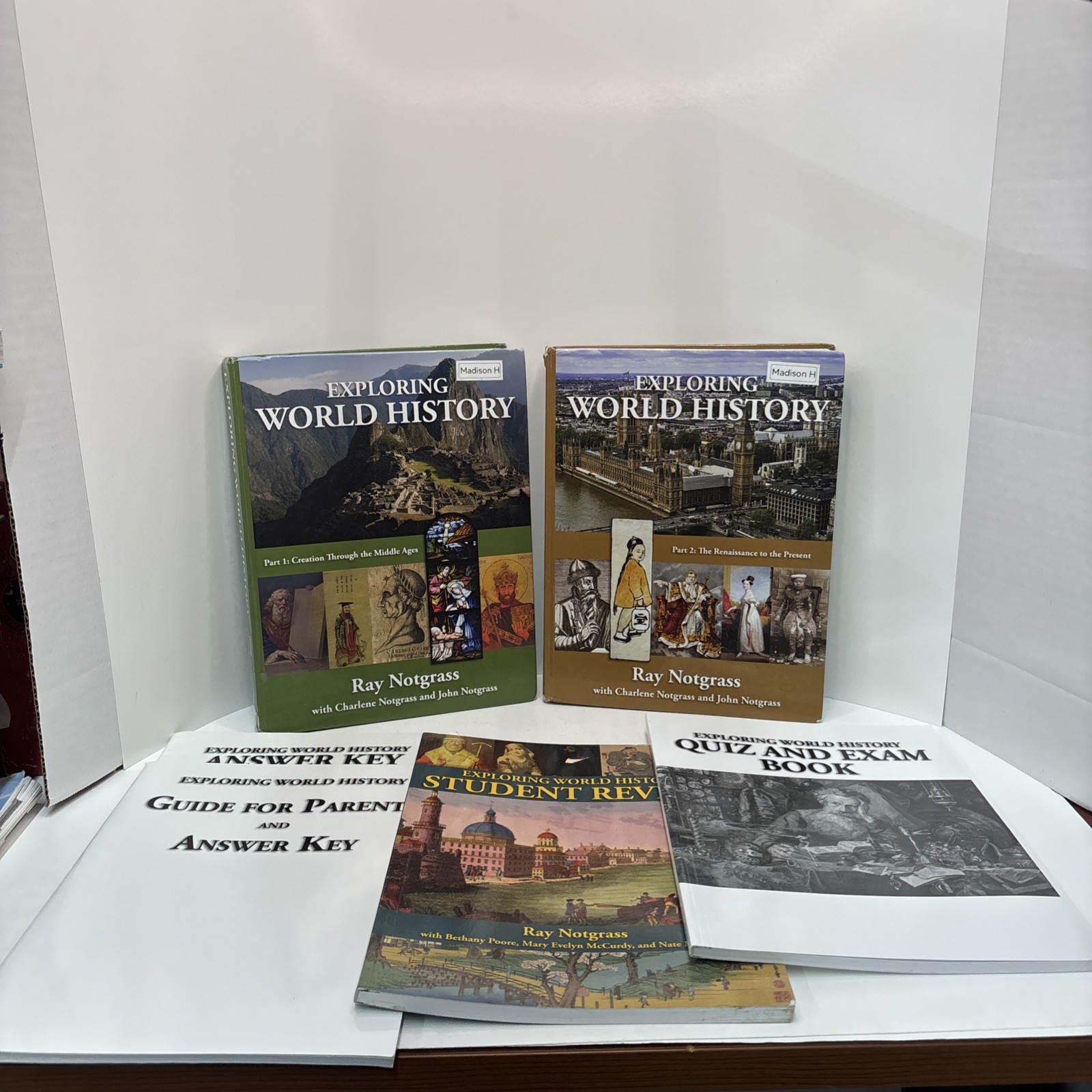 Exploring World History Curriculum Set by Ray Notgrass