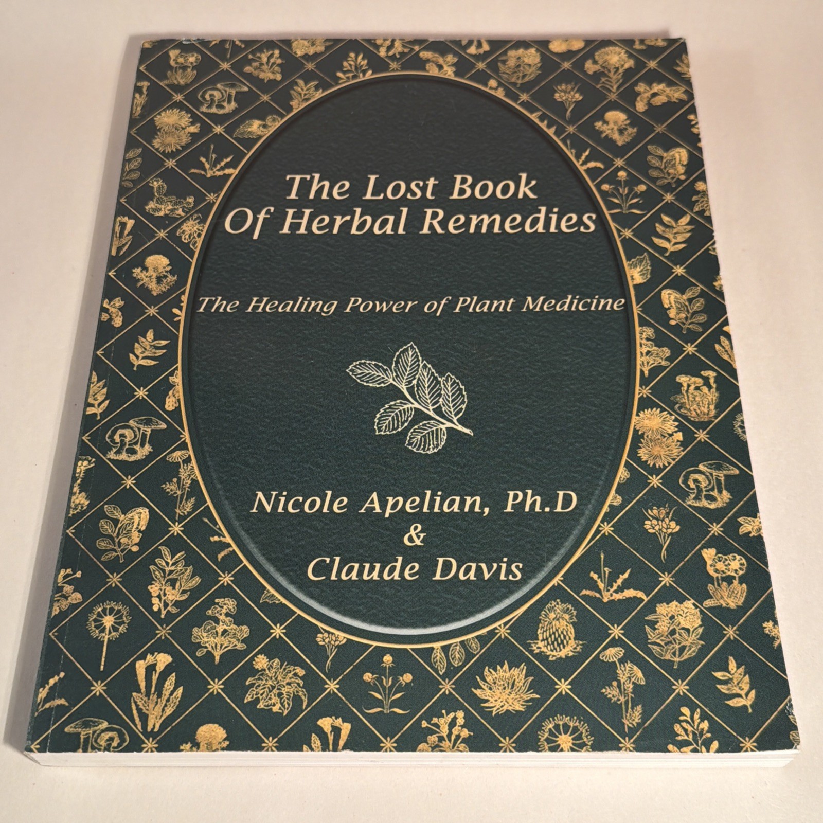 The Lost Book of Herbal Remedies (paperback with color pictures)