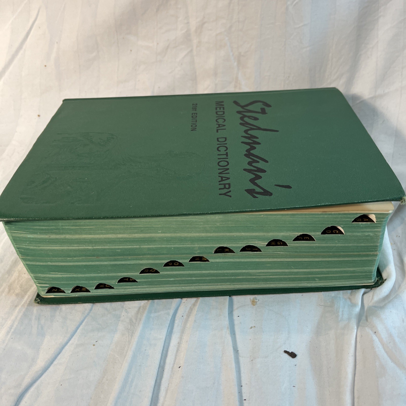 VINTAGE 1970 LARGE Stedman’s Medical Dictionary – 21st Illustrated Edition