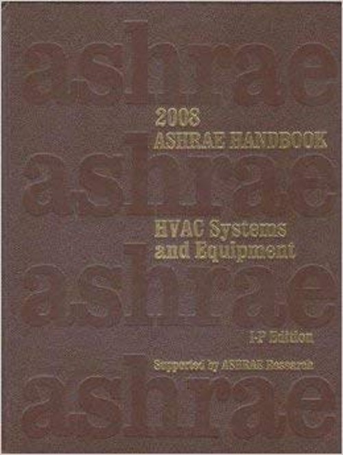 2008 ASHRAE Handbook — HVAC Systems and Equipment I-P : I-P Edit