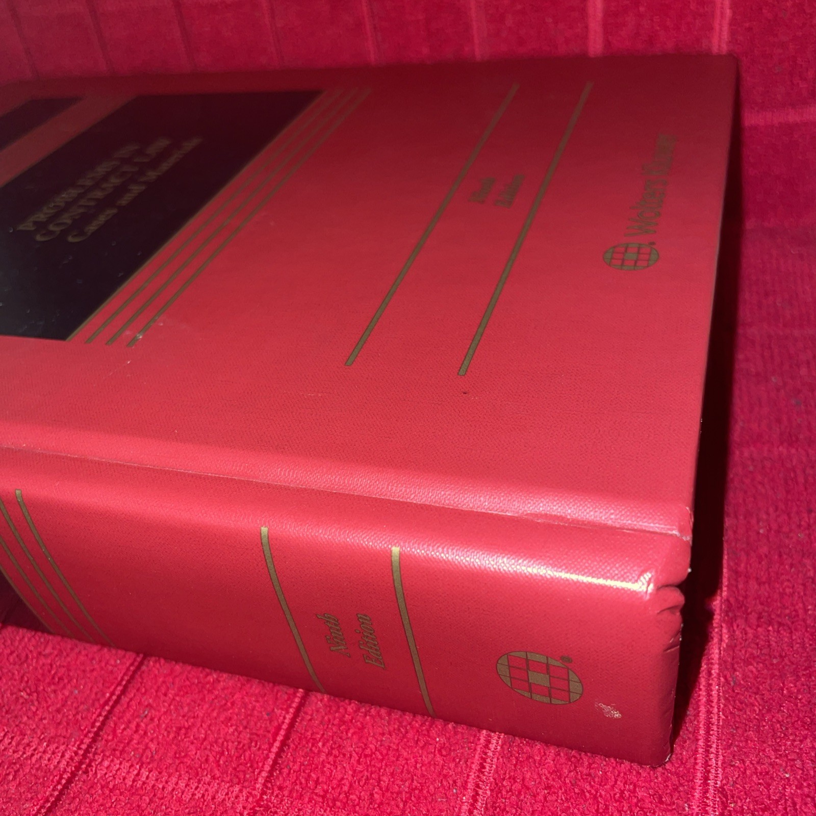Problems in Contract Law: Cases – Hardcover, by Knapp Charles L (SEE PHOTOS)