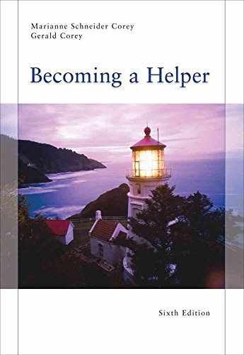 Becoming a Helper, 6th – Paperback, by Corey Marianne Schneider; – Acceptable r