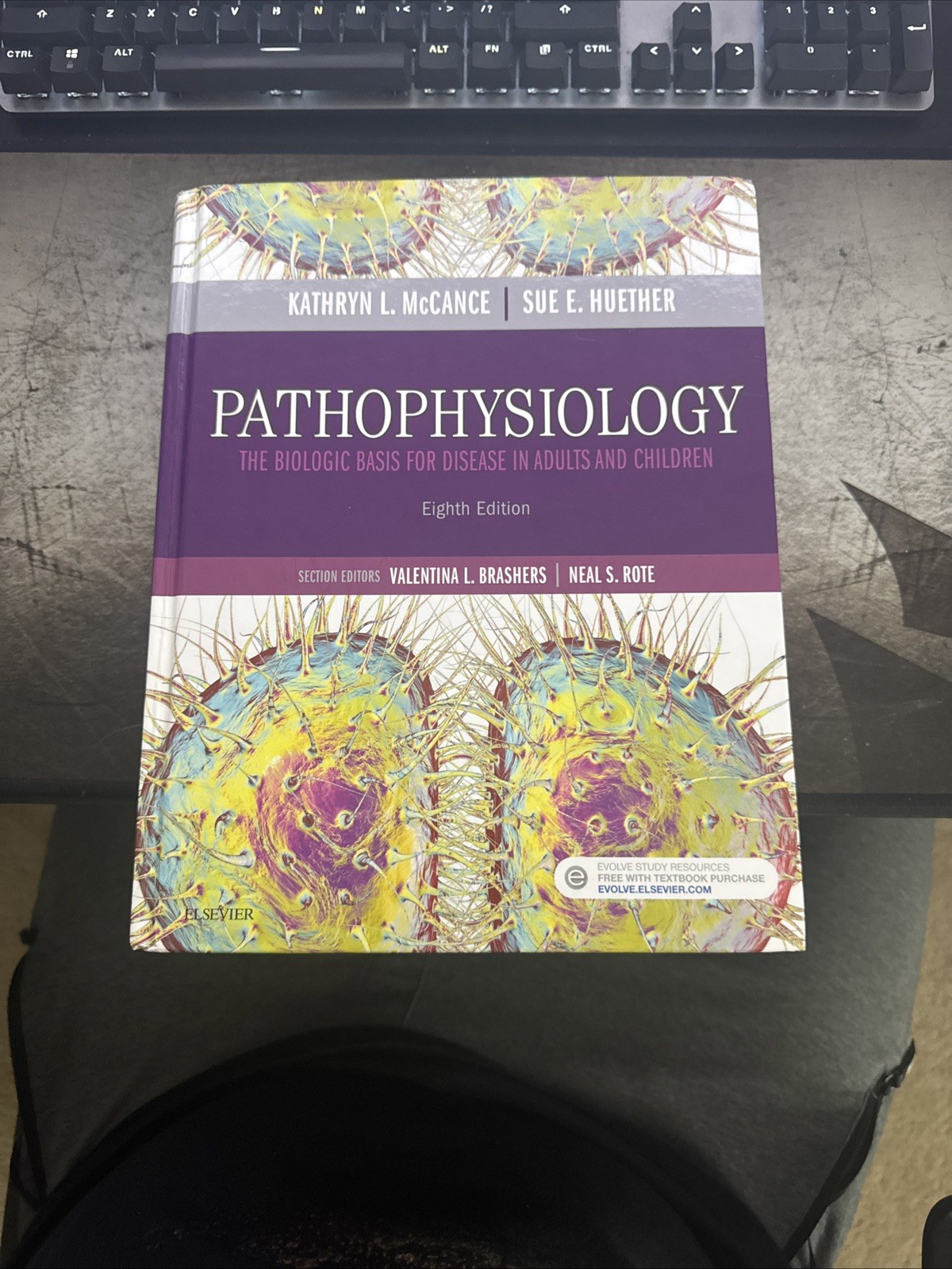 Kathryn McCance Sue Huether Pathophysiology 8th Edition Hardcover Brand New Book