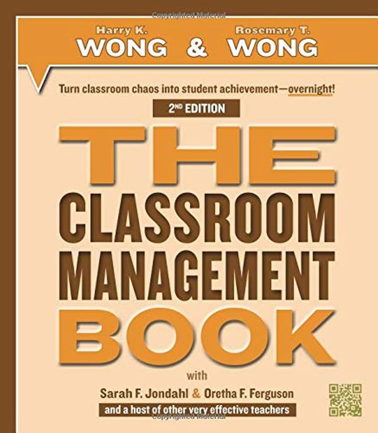 THE Classroom Management Book Wong, Rosemary T.|Wong, Harry K.|Jondahl, Sara…