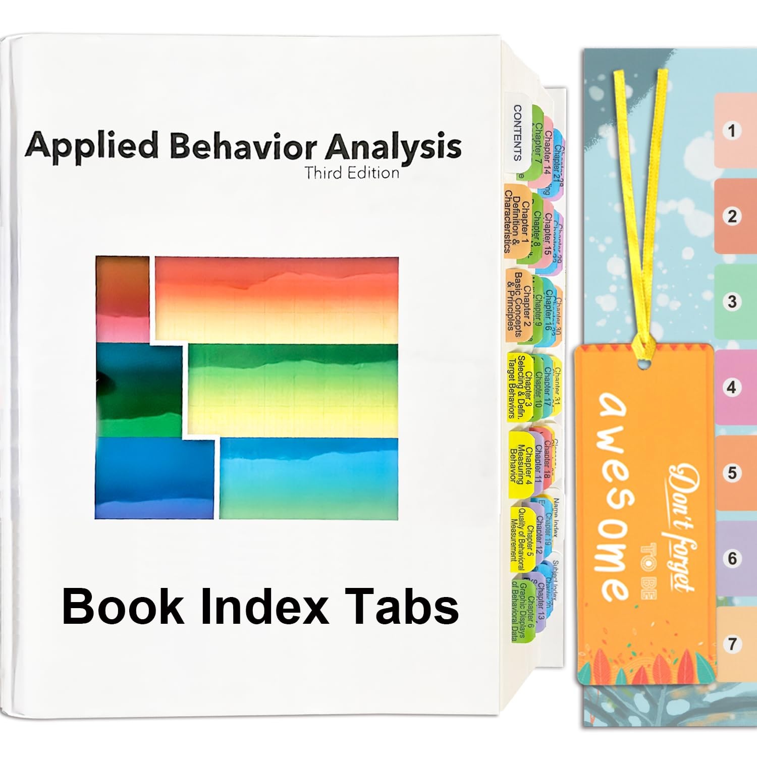 Index Tabs for ABA Cooper 3rd Edition 56 Color Coded Laminated Study Aids for