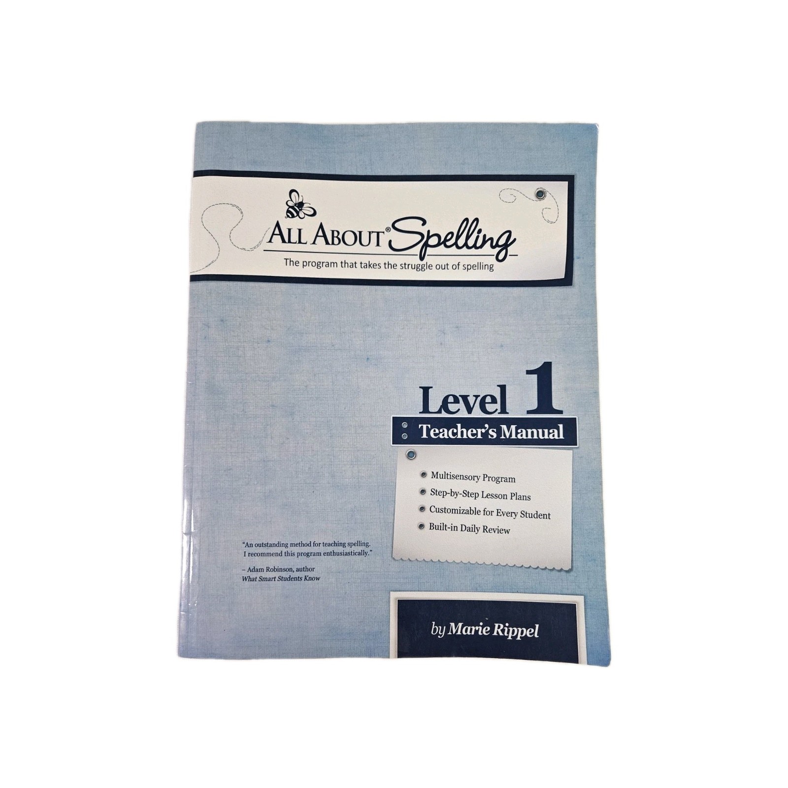 All About Spelling Level Marie Rippel Teacher’s Manual Homeschooling Language