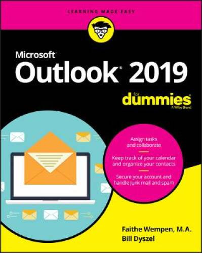Outlook 2019 For Dummies (Outlook for Dummies) – Paperback – VERY GOOD