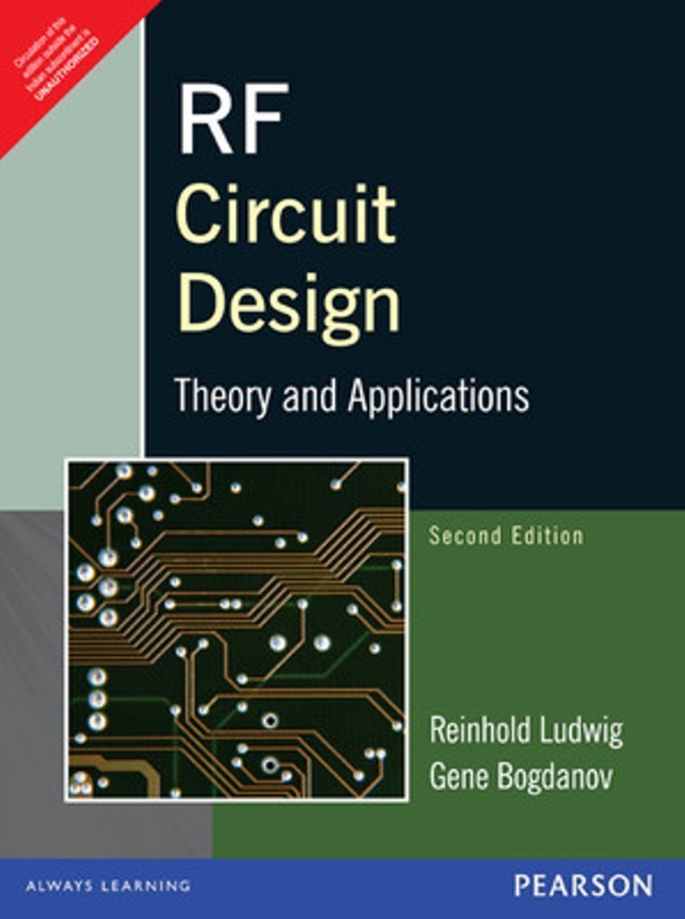 RF Circuit Design Theory And Application Second Edition 2nd Edtn By Ludwig