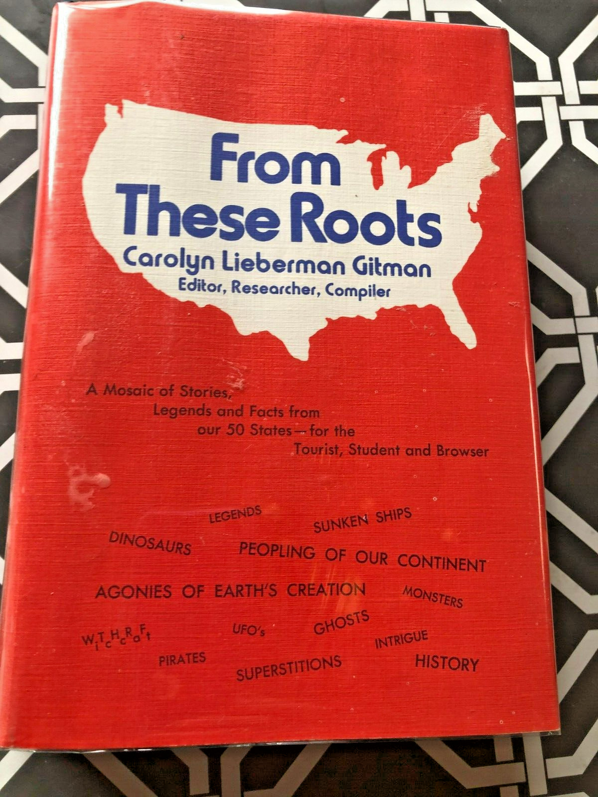 RARE SIGNED 1ST EDIT.! From These Roots by Carolyn Lieberman Gitman (Hardcover)