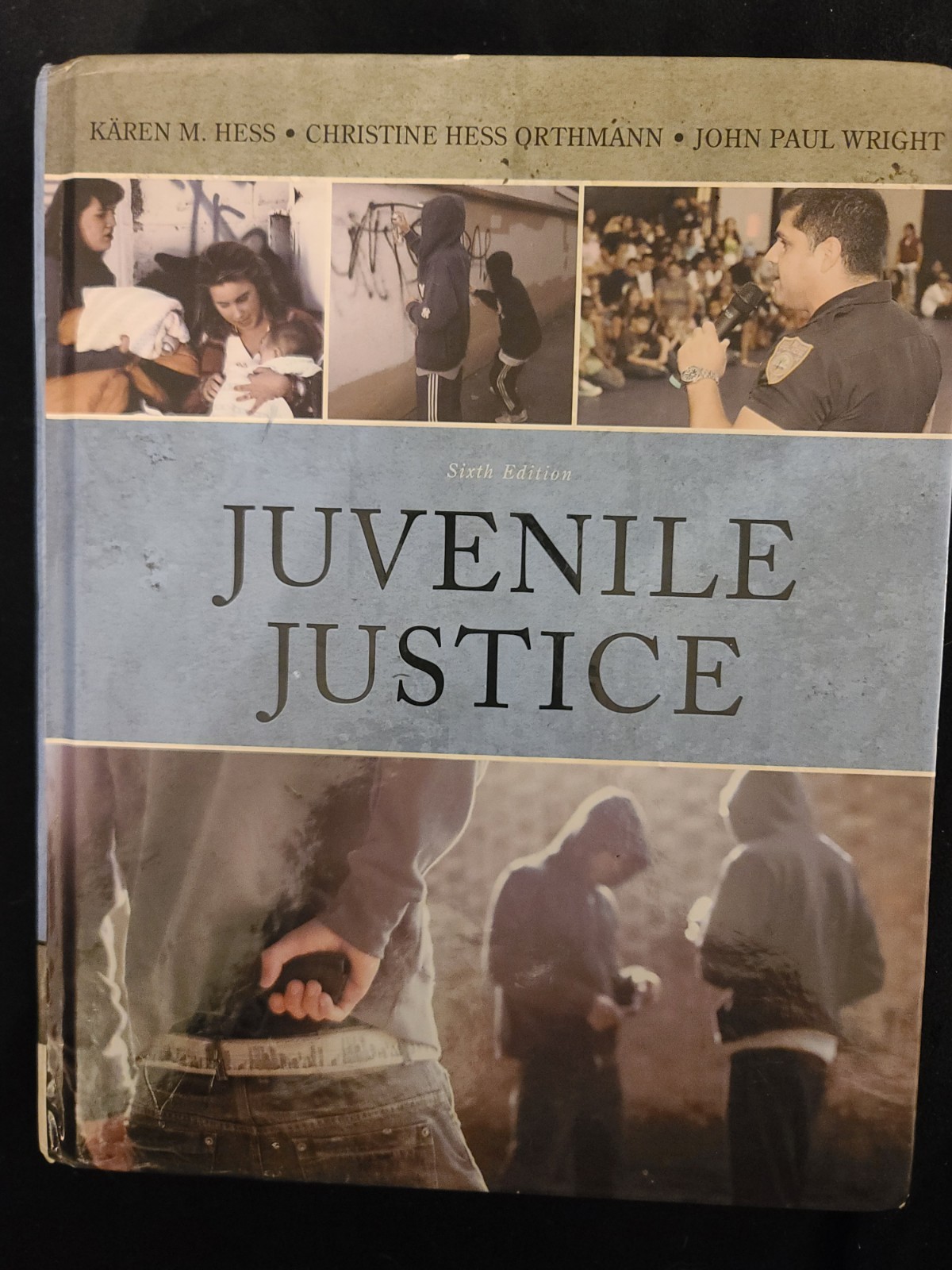 Juvenile Justice 6e (Hess•Orthmann•Wright) Good35 w/ highlighting+writing