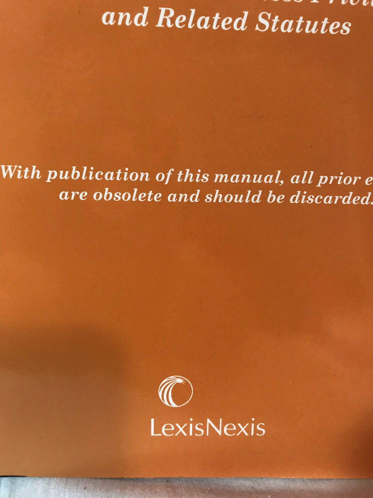 North Carolina Evidence 2006 Courtroom Manual Lexis-Nexis Law Book Soft Cover