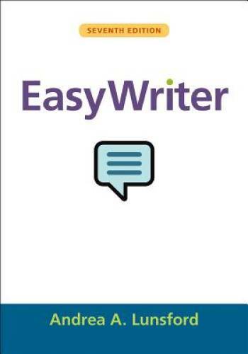 EasyWriter – Spiral-bound By Lunsford, Andrea A. – GOOD