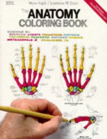THE ANATOMY COLORING BOOK By Wynn Kapit & Lawrence M. Elson **BRAND NEW**