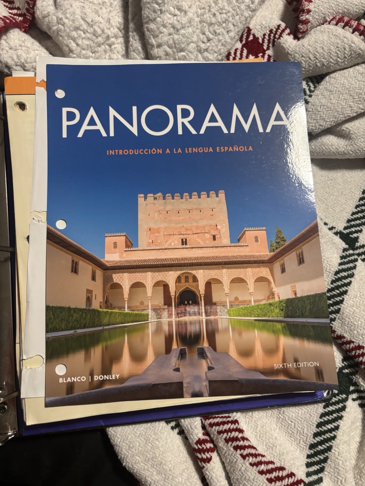Panorama Sixth Edition Spanish Textbook Loose Copies