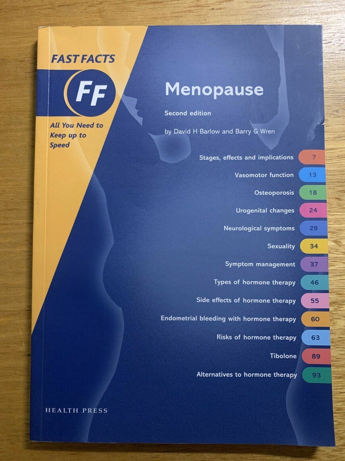 Fast Facts Menopause by David H. Barlow 2nd Ed