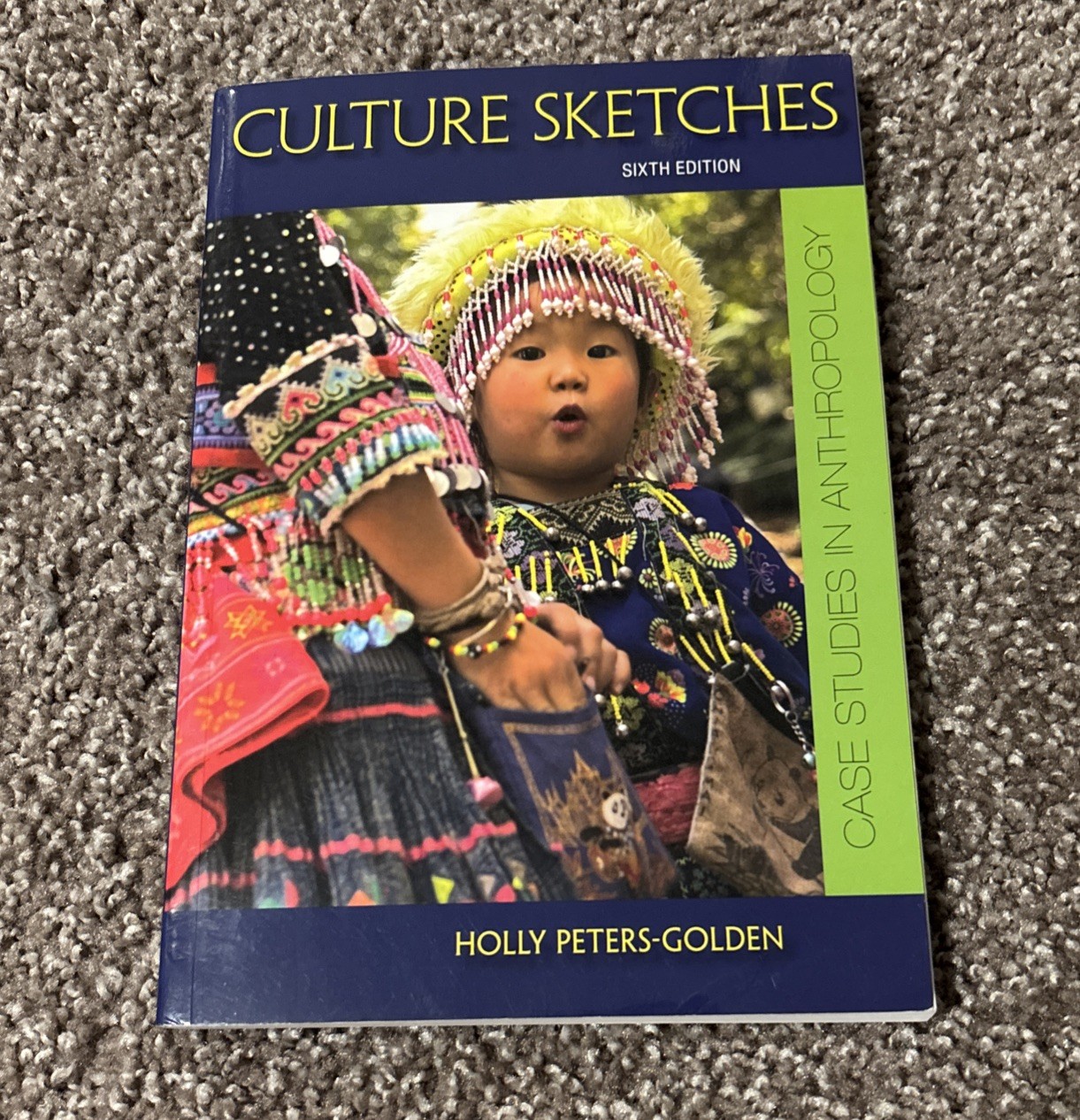 CULTURE SKETCHES: CASE STUDIES IN ANTHROPOLOGY By Holly Peters-golden BRAND NEW