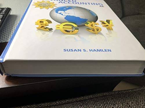 Advanced Accounting 4th edition – Hardcover By by Susan S. Hamlen – ACCEPTABLE