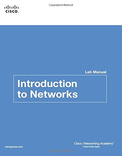 INTRODUCTION TO NETWORKS V5.0 LAB MANUAL (LAB COMPANION) By Cisco VG