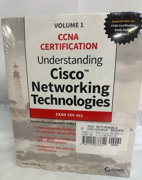 Cisco CCNA Certification, 2 Volume Set: Exam 200-301 – Lammle, Todd *NEW