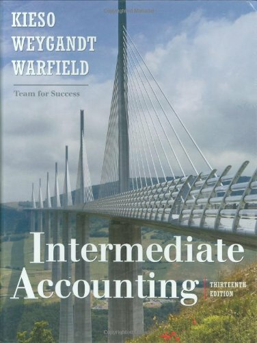 Intermediate Accounting – by Kieso