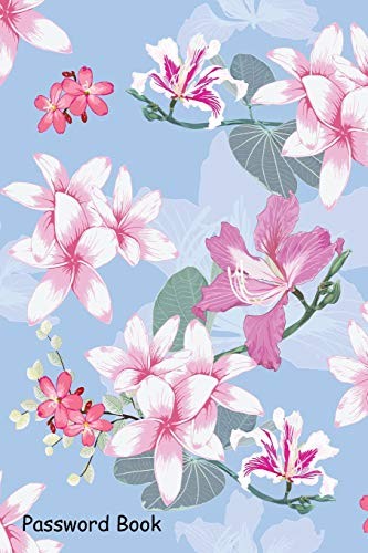 PASSWORD BOOK: INCLUDE ALPHABETICAL INDEX WITH PLUMERIA By Shamrock Logbook NEW