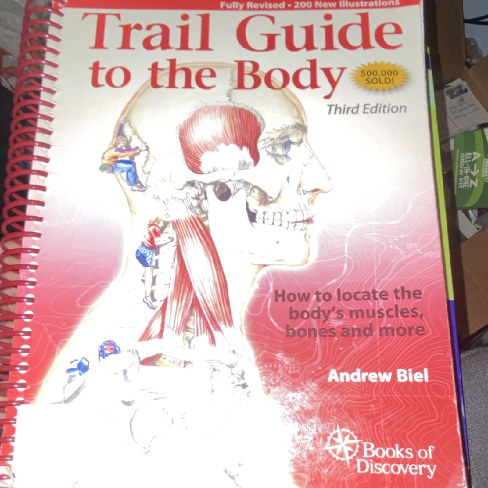 Trail Guide to the Body 3rd Ed Andrew Biel Spiral Illustrated Revised