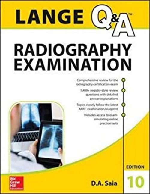 LANGE Q&a Radiography Examination, Tenth Edition Paperback D. A.
