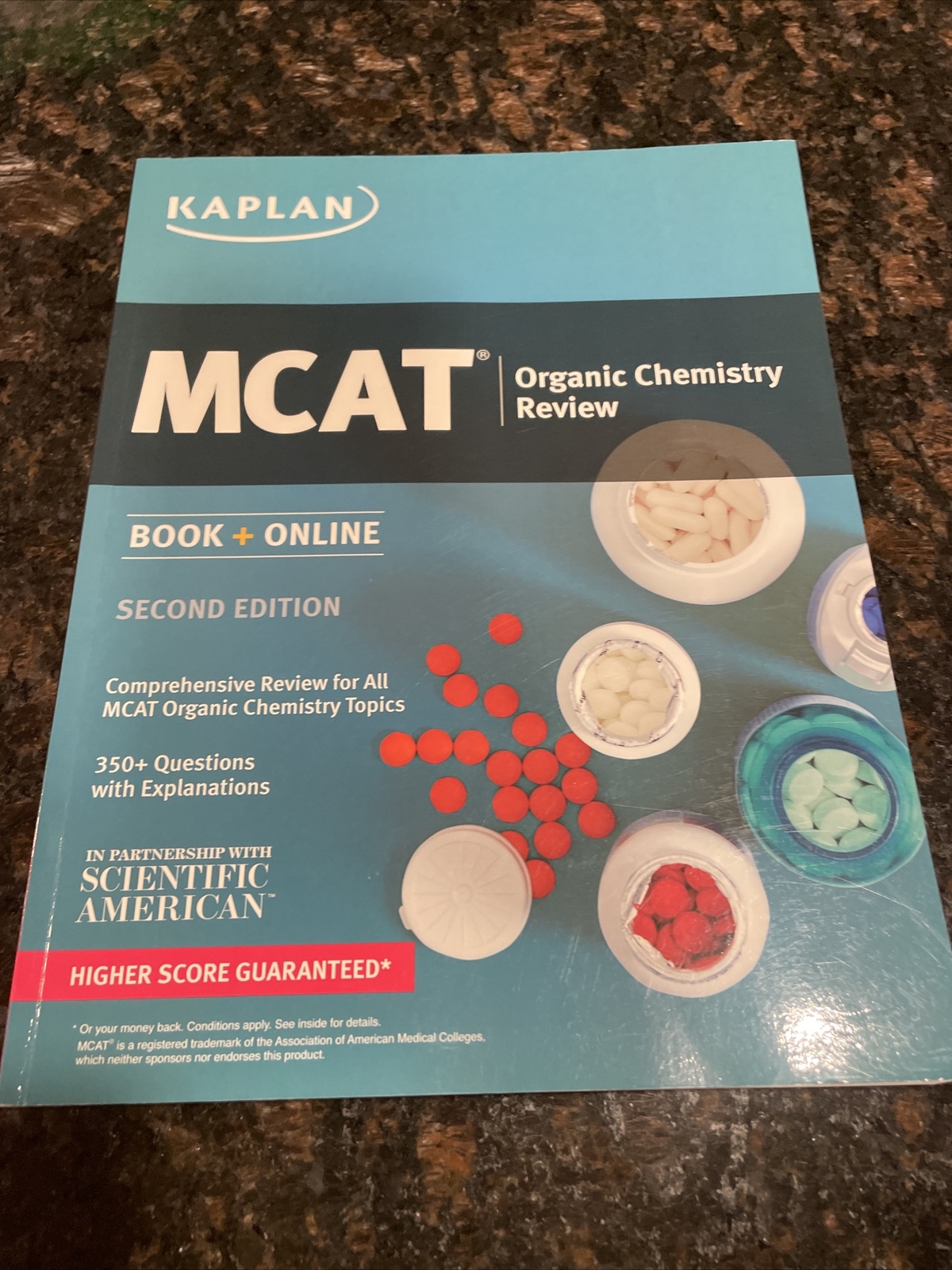 Kaplan Test Prep Ser.: Kaplan MCAT Organic Chemistry Review by Kaplan (2015,…