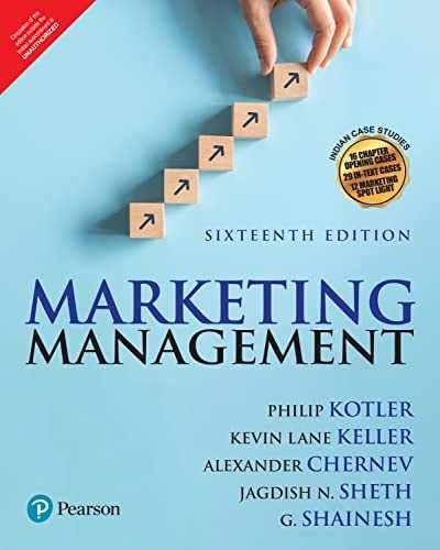 Pearson Marketing Management 16th – Paperback, by Philip Kotler ? – Acceptable