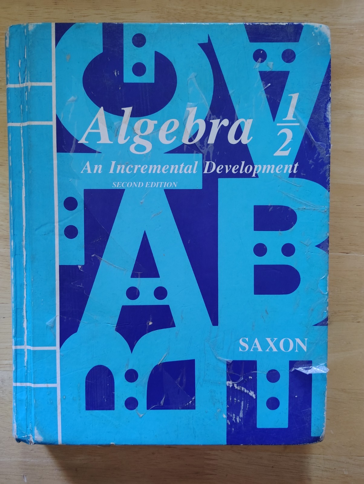 Saxon Algebra 1/2 THIRD Edition Student Text — SEE DESCRIPTION