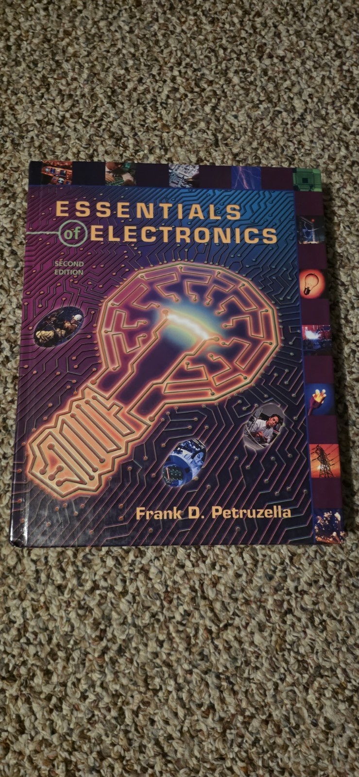 Essentials of Electronics Second Edition Hardcover by Frank D. Petruzella