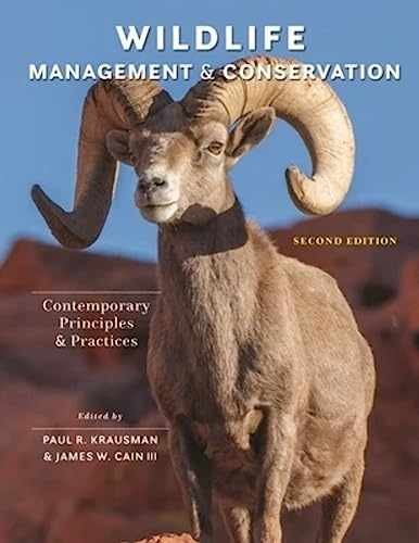 Wildlife Management and Conservation: – Hardcover, by Krausman Paul R.; – New h