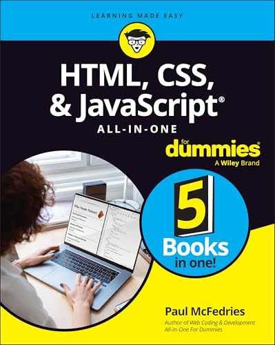 HTML, CSS, & JavaScript All-in-One – Paperback, by McFedries Paul – Very Good