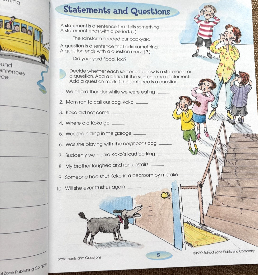 Language Arts Grades 3-4 Delux edition in color, skills to work on 64 pages