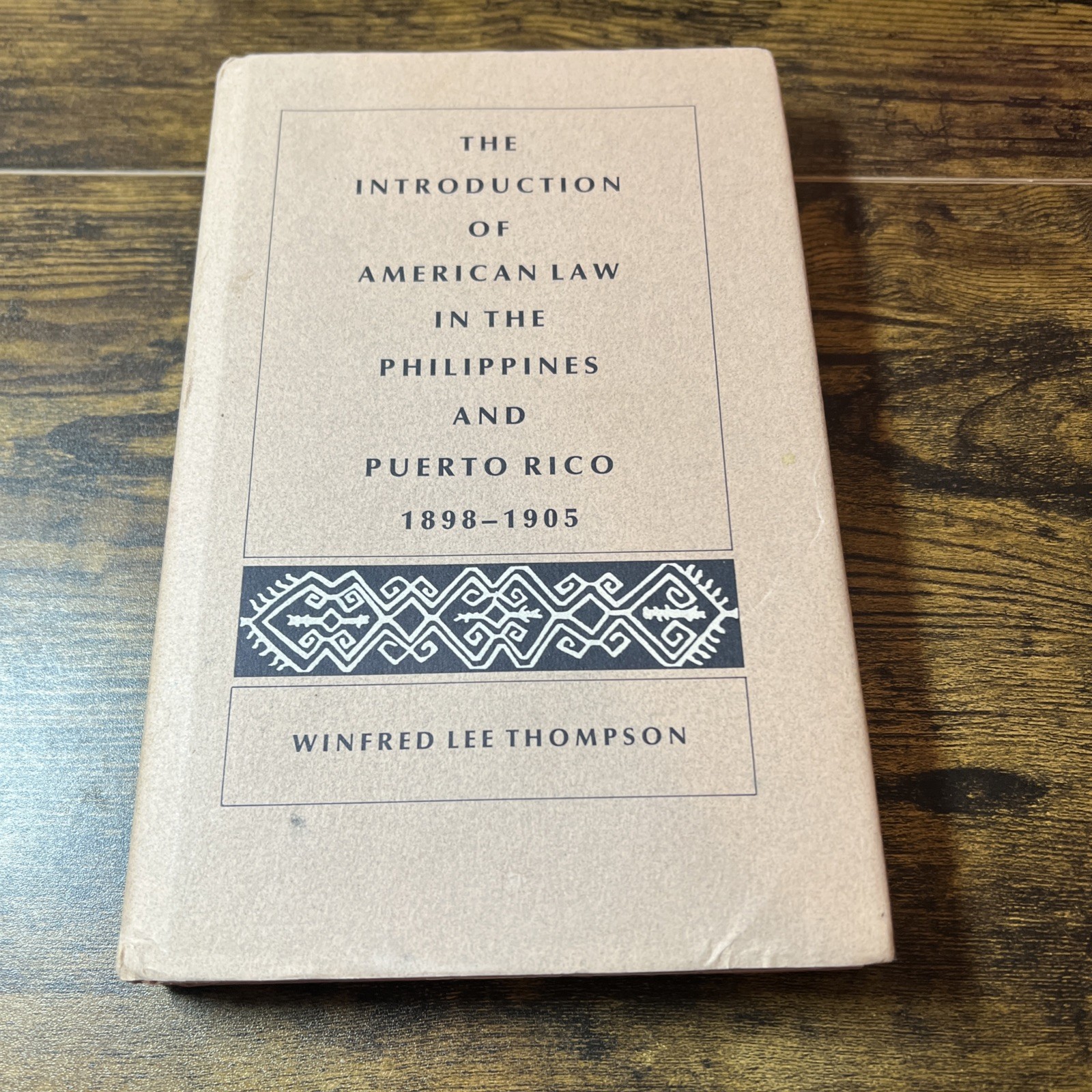 The Introduction of American Law in the Philippines and Puerto Rico, 1898-1905