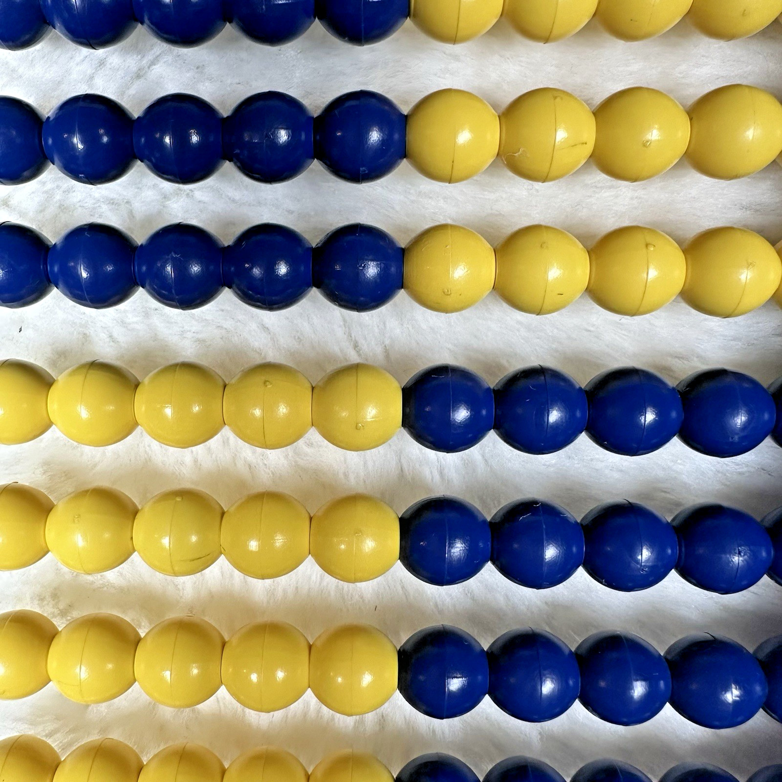 RightStart Math AL Abacus Blue & Yellow Beads Homeschool Manipulative
