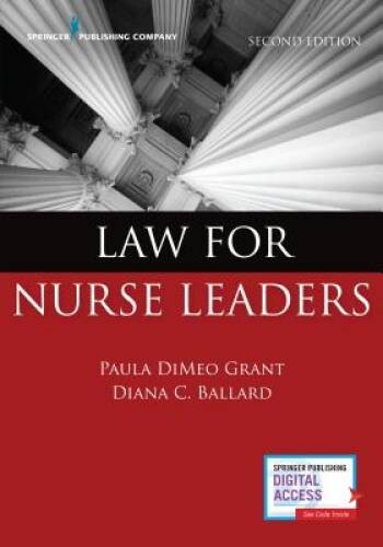 Law for Nurse Leaders, Second Edition – Paperback – VERY GOOD