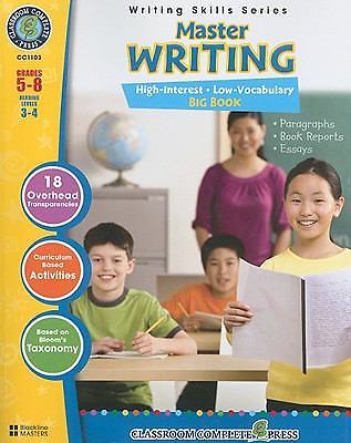 Master Writing Big Book Gr. 5-8 – Cl- 9781553193951, Brenda Rollins, perfect pap