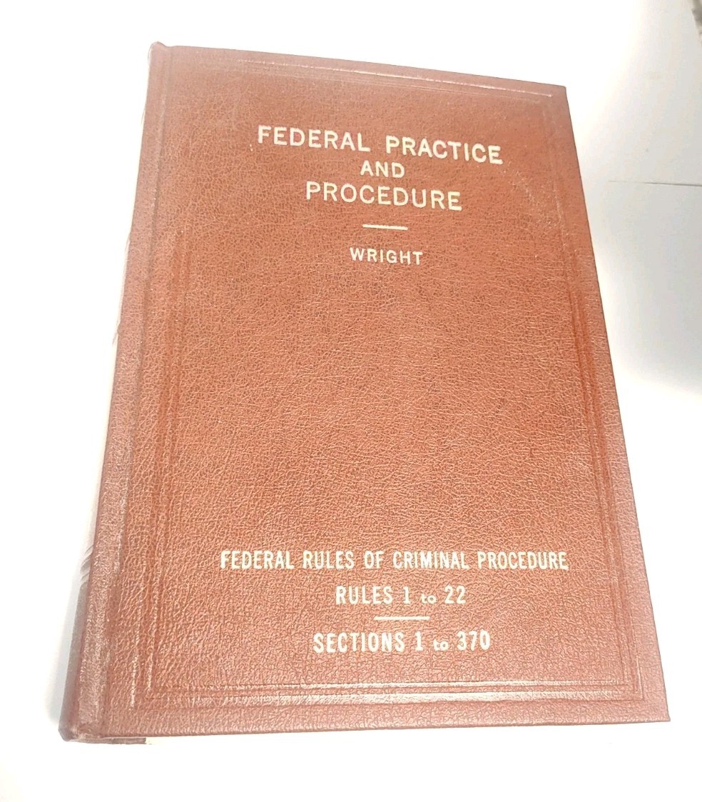 FEDERAL PRACTICE AND PROCEDURE Rules 1-22 Wright & Miller 1969 F197